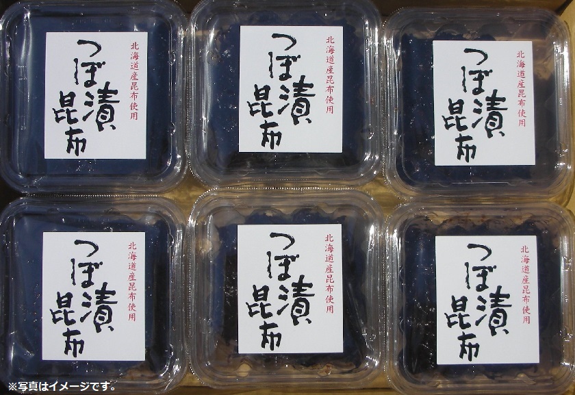 緑健農園 つぼ漬昆布180g×6個 | イオン九州オンライン