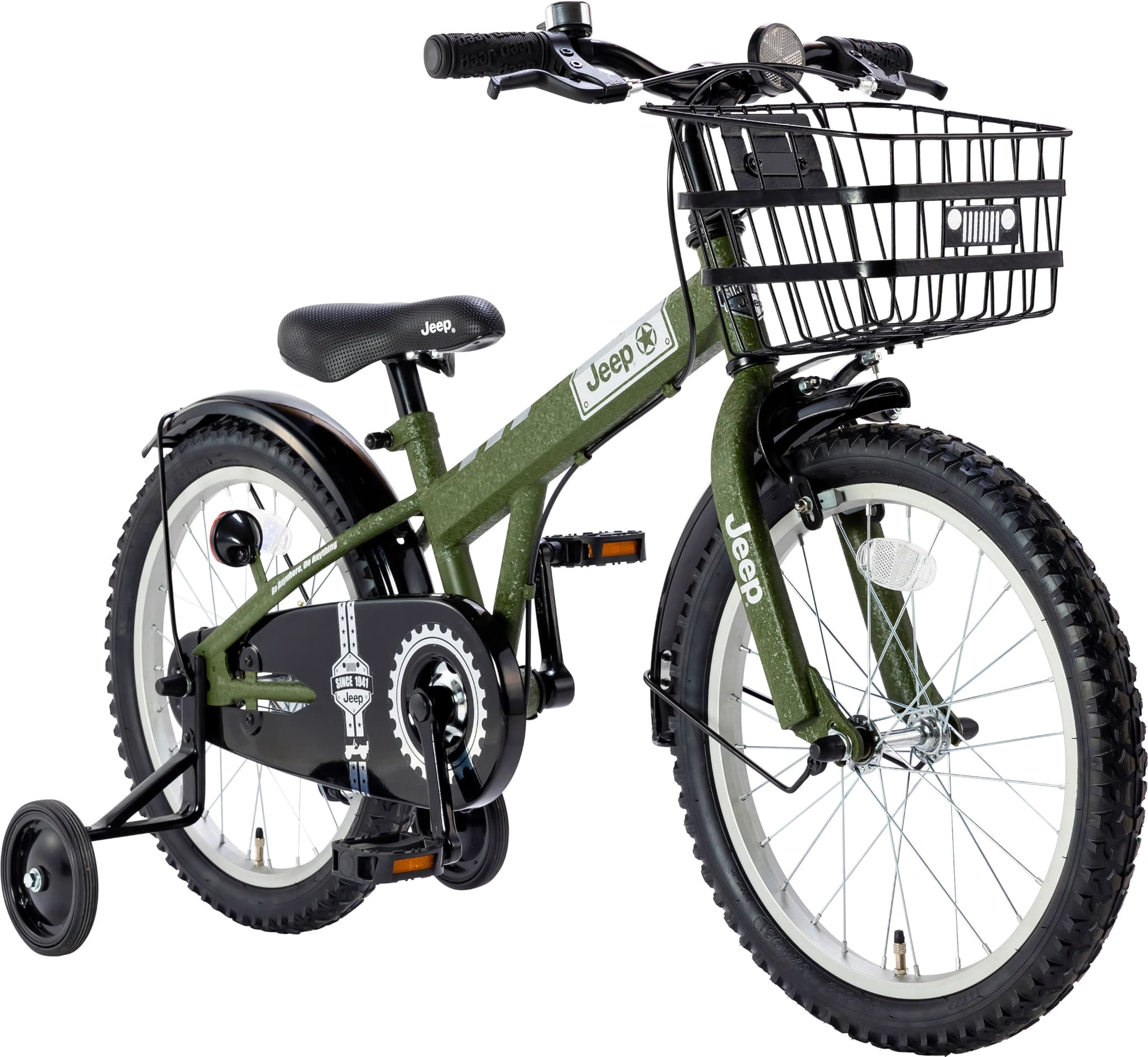 ジープ　jeep 16㌅　子供用自転車　OLIVE ジープ 24 JE-16G 16型 OLIVE 子供車 幼児車 | 【公式】イオン