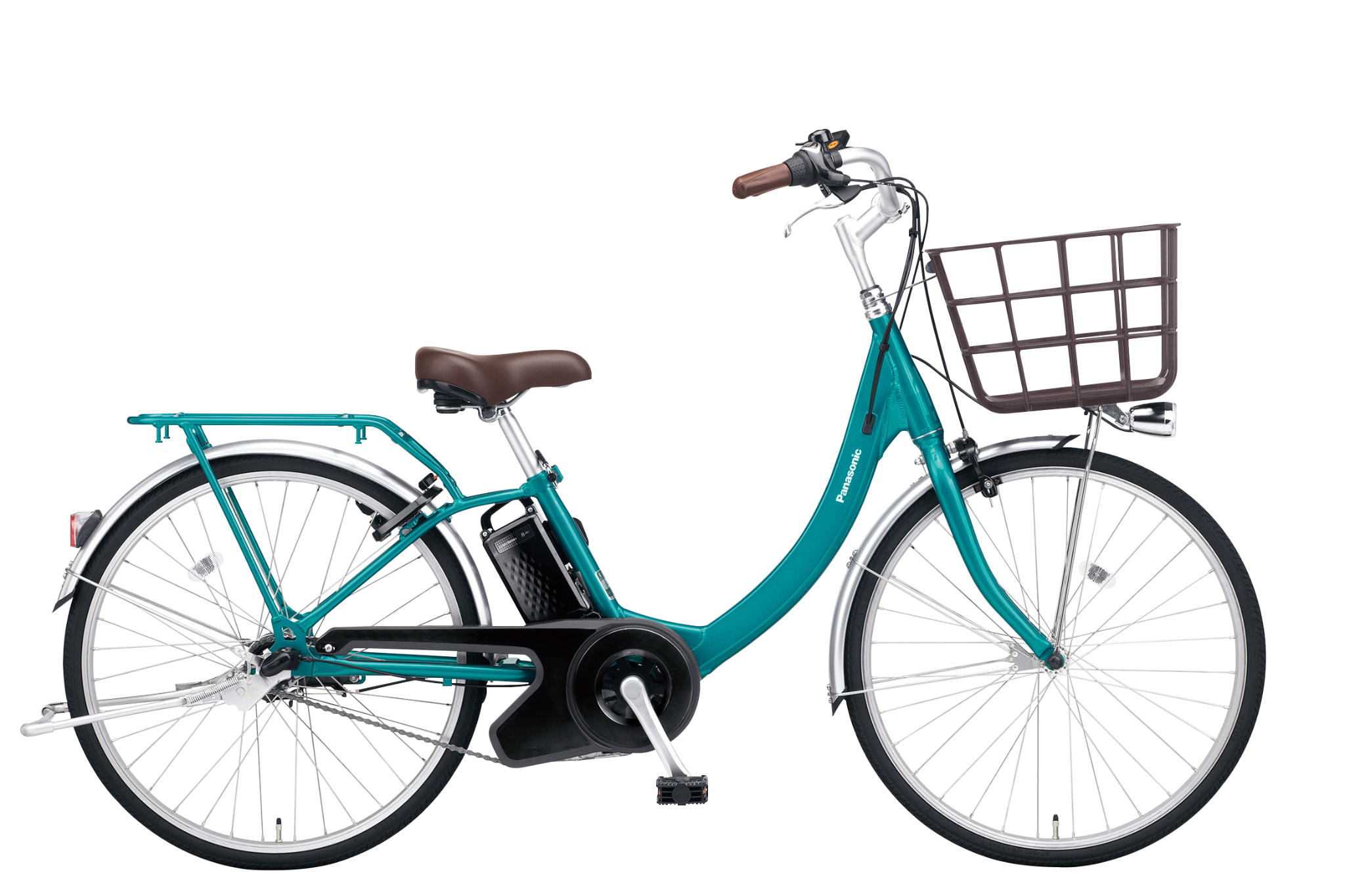地域限定送料無料　ビビ　LU　軽量モデル　24インチ　オレンジ　神戸　電動自転車 Panasonic - 地域限定送料無料 ビビ LU 軽量モデル 24インチ