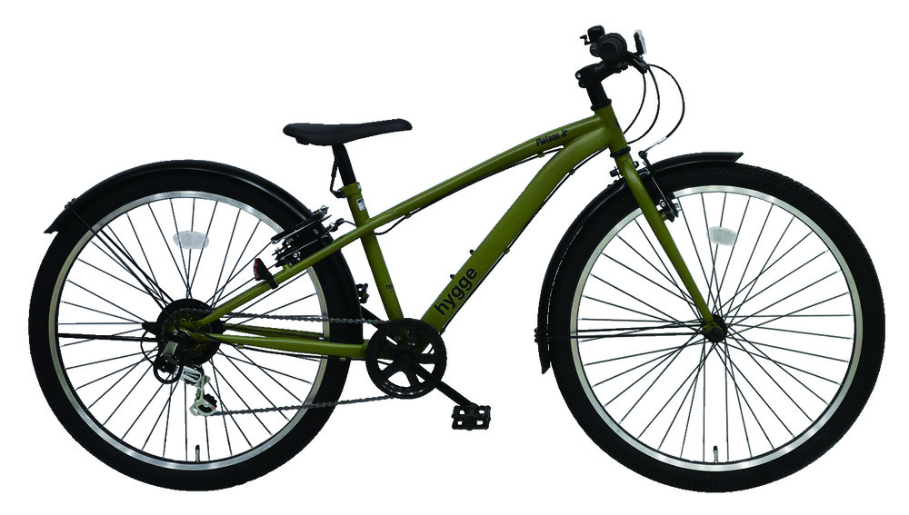 ヒュッゲ プラトー(Plateau) マウンテンバイク　自転車 hygge hygge プラトージュニア 26型 マットブルーグレー ジュニア 子供