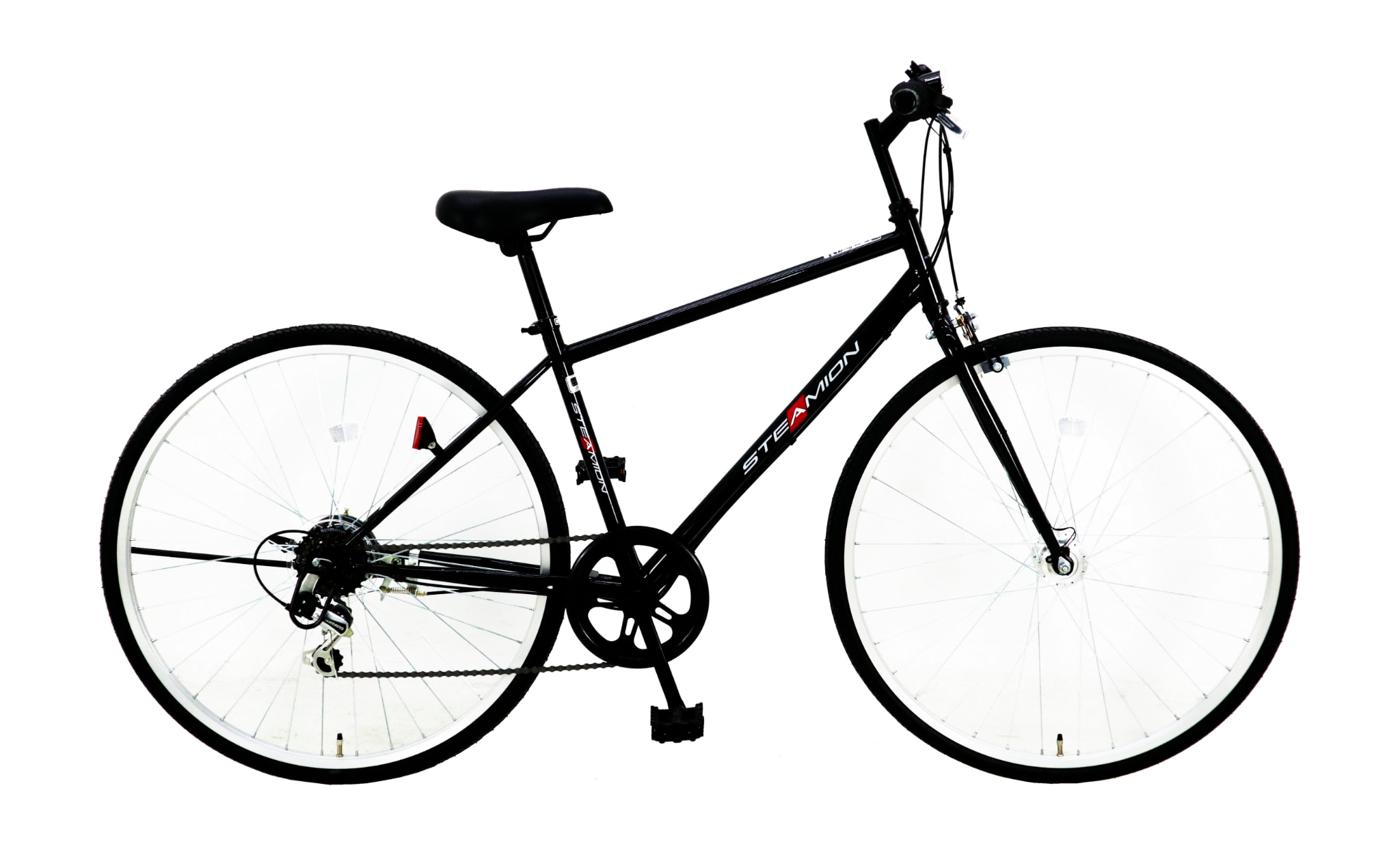 イオンで購した古典者（ルートシティ黒27型）チェーン鍵付き