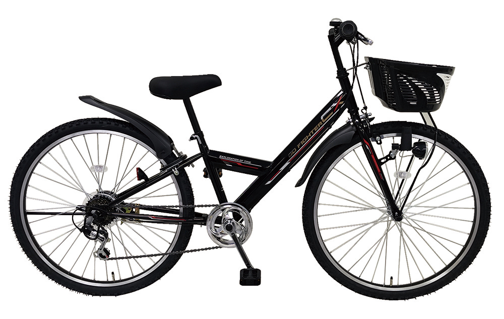 ジュニア 自転車 ゴーファイター 22インチ 6段変速 エンドウ ゴーファイター 22型 パープル ジュニアスポーツ | 【公式