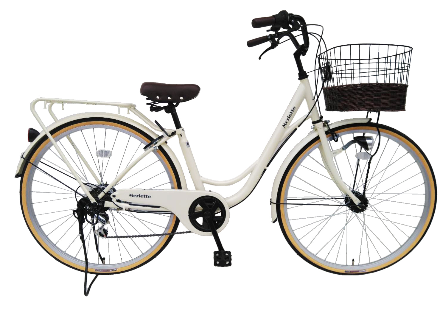 エンドウ メルレット 27型 ブラック ママチャリ 軽快車 ファミリー