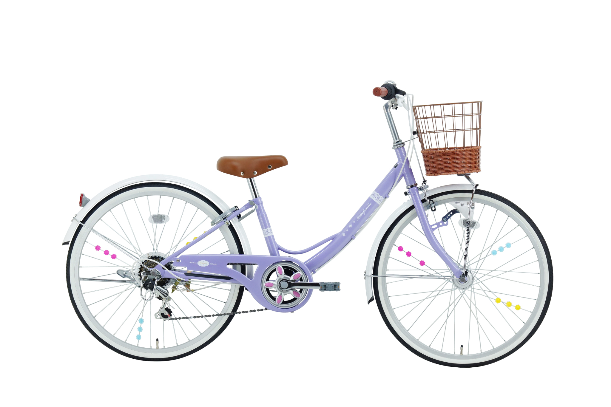 サカイサイクル ミルフィーユ・ファム 22型 ラベンダー 子供