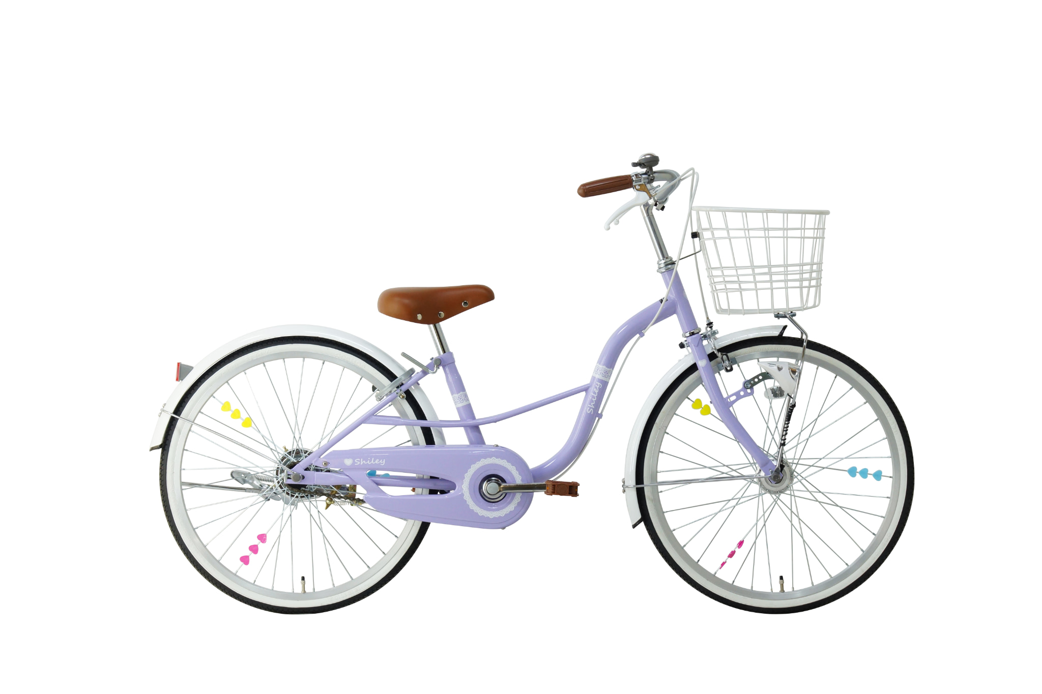 サカイサイクル シャーリー 20型 ラベンダー 子供 ジュニア