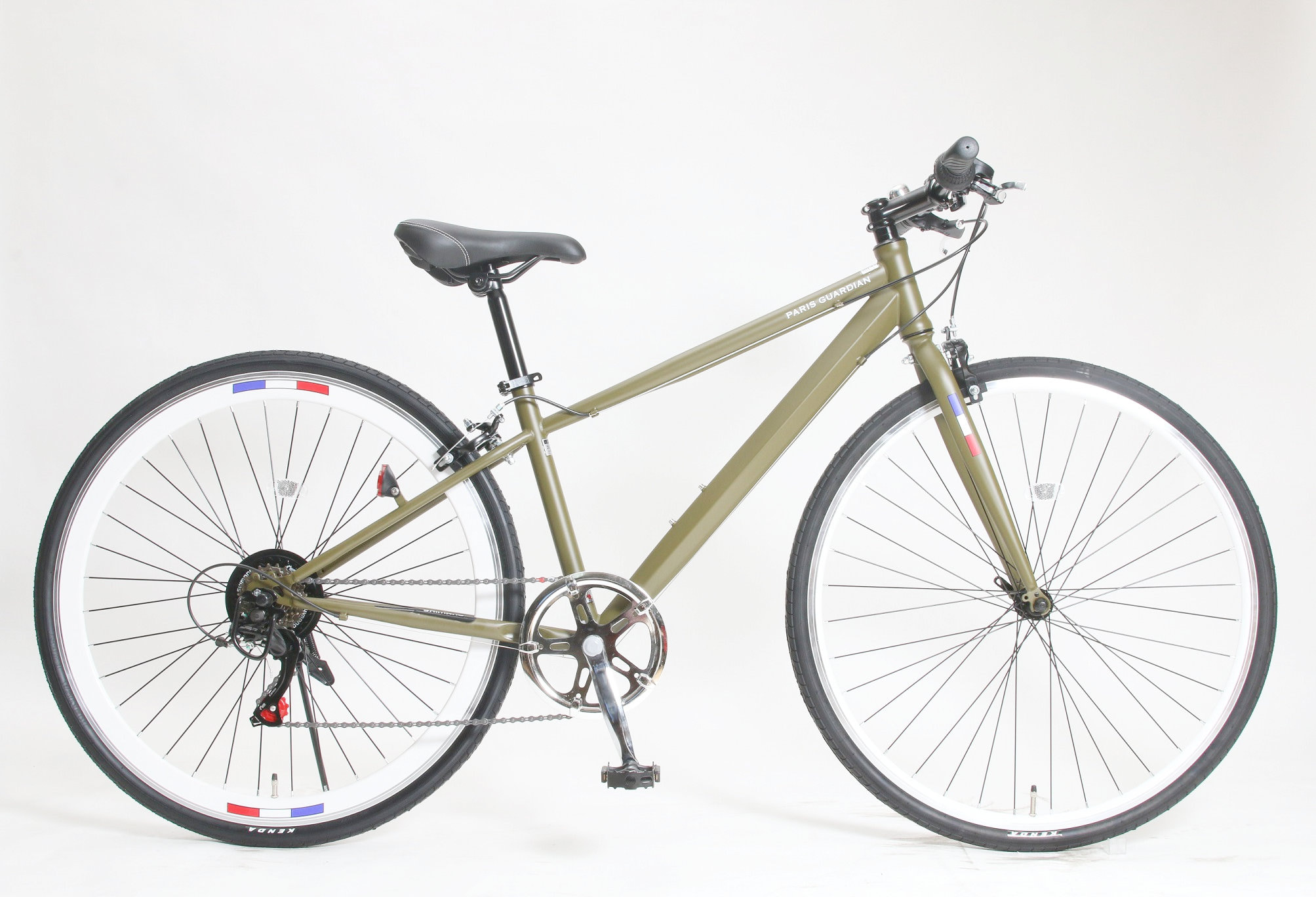 クロスバイクPARIS GUARDIAN【広島】 トレーディア パリスガーディアン 700C ブラック クロスバイク