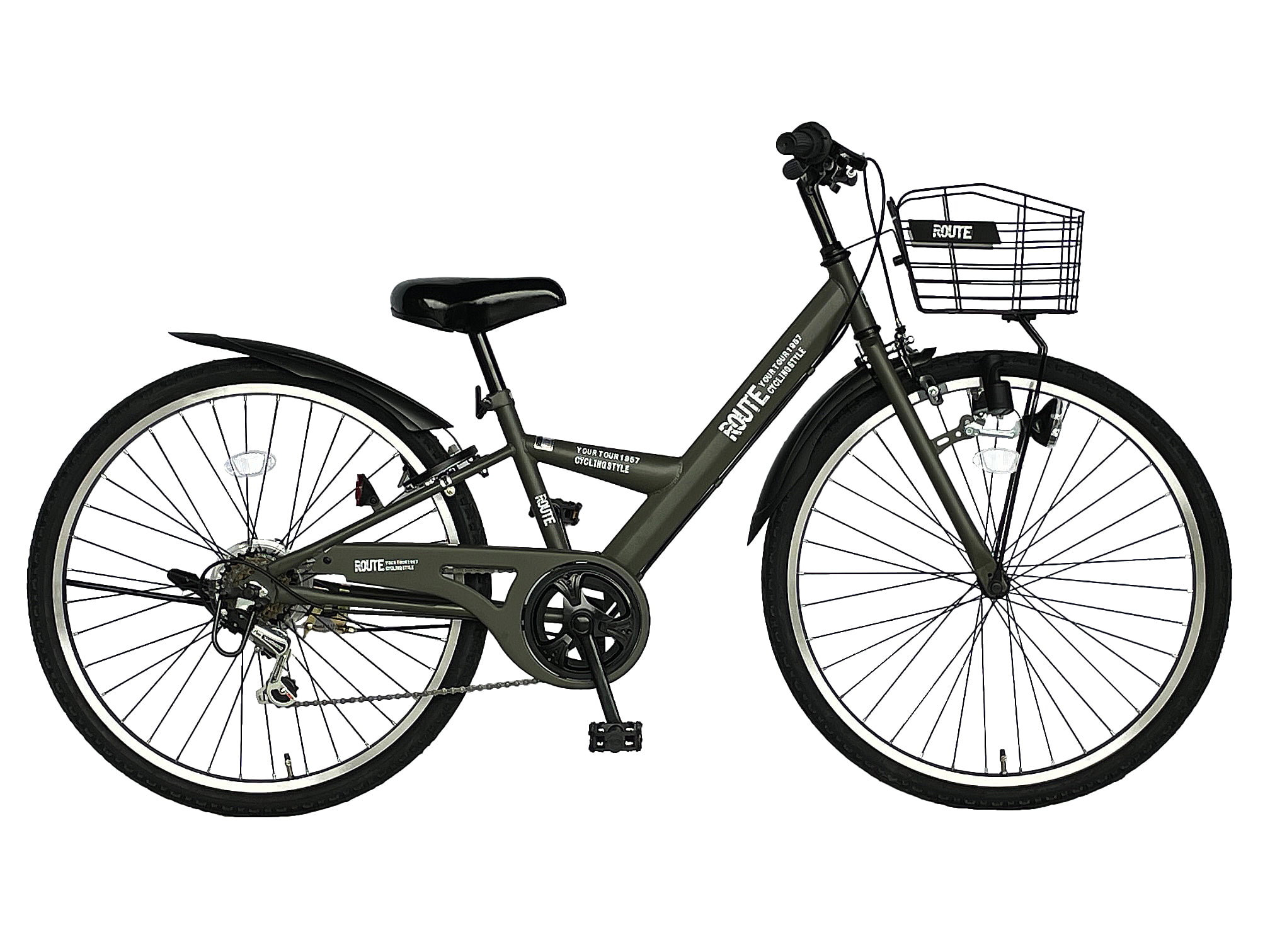 ウェルビーサイクル工業 ルートジュニアF 24型 マットブラック