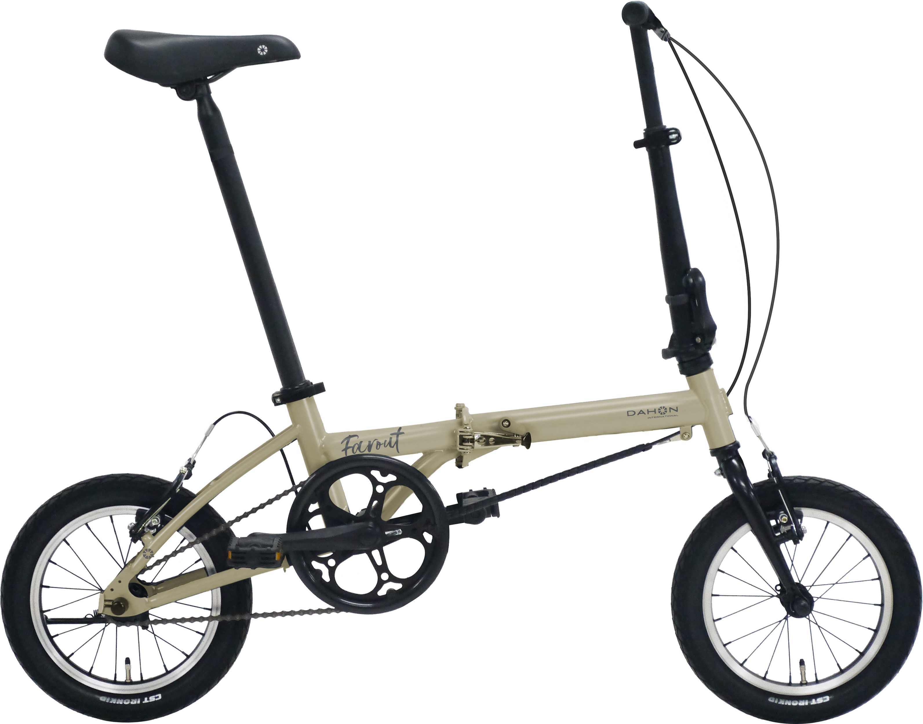 DAHON Farout（ファーラウト） 14型 Matt Neon Yellow 折りたたみ