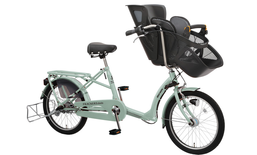 マルイシ ふらっかーずシュシュ 20型 グロスピンクブラウン 子供乗せ 