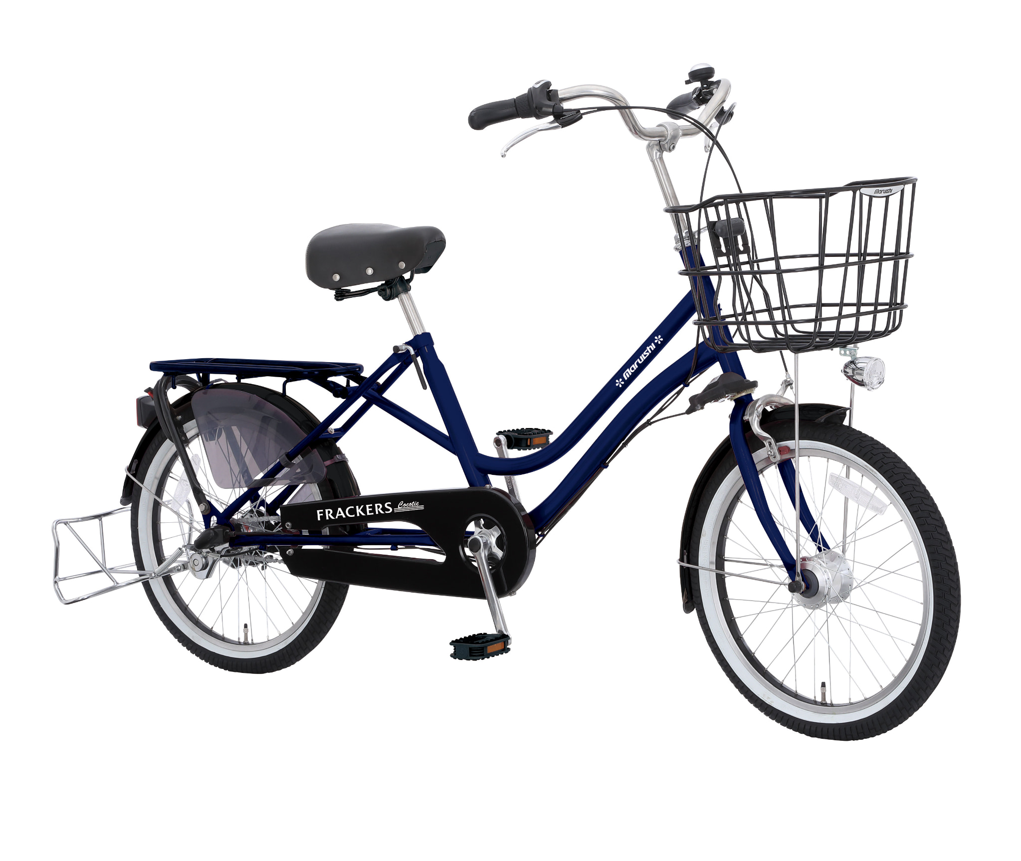 丸石サイクルfrackersふらっか〜ず 20インチ 3段 AUTO LED 丸石