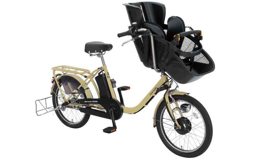 【お取引中】購入1年未満　ふらっかーず　シュシュ　20インチ　子供乗せ自転車 お取引中】購入1年未満 ふらっかーず シュシュ 20インチ 子供乗せ自転車