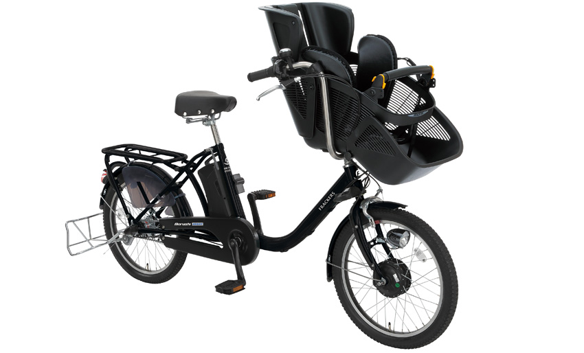 マルイシ ふらっかーずシュシュアシスト 20型 マットベージュ 子供乗せ