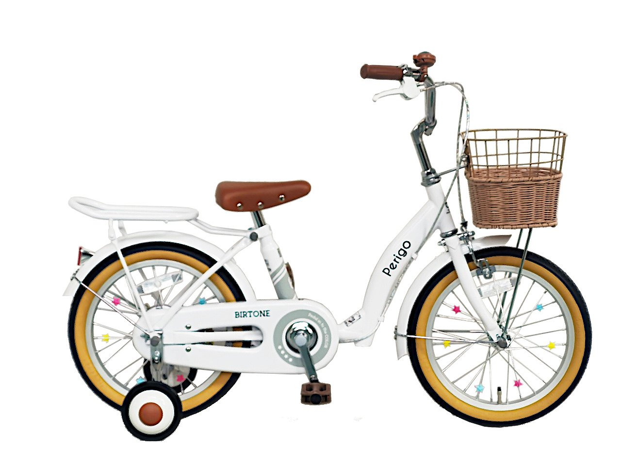 キッズ自転車 黒とピンク ハート型サドル　ワイルドベリー BRIDGESTONE Wild Berry | セオサイクル志木店