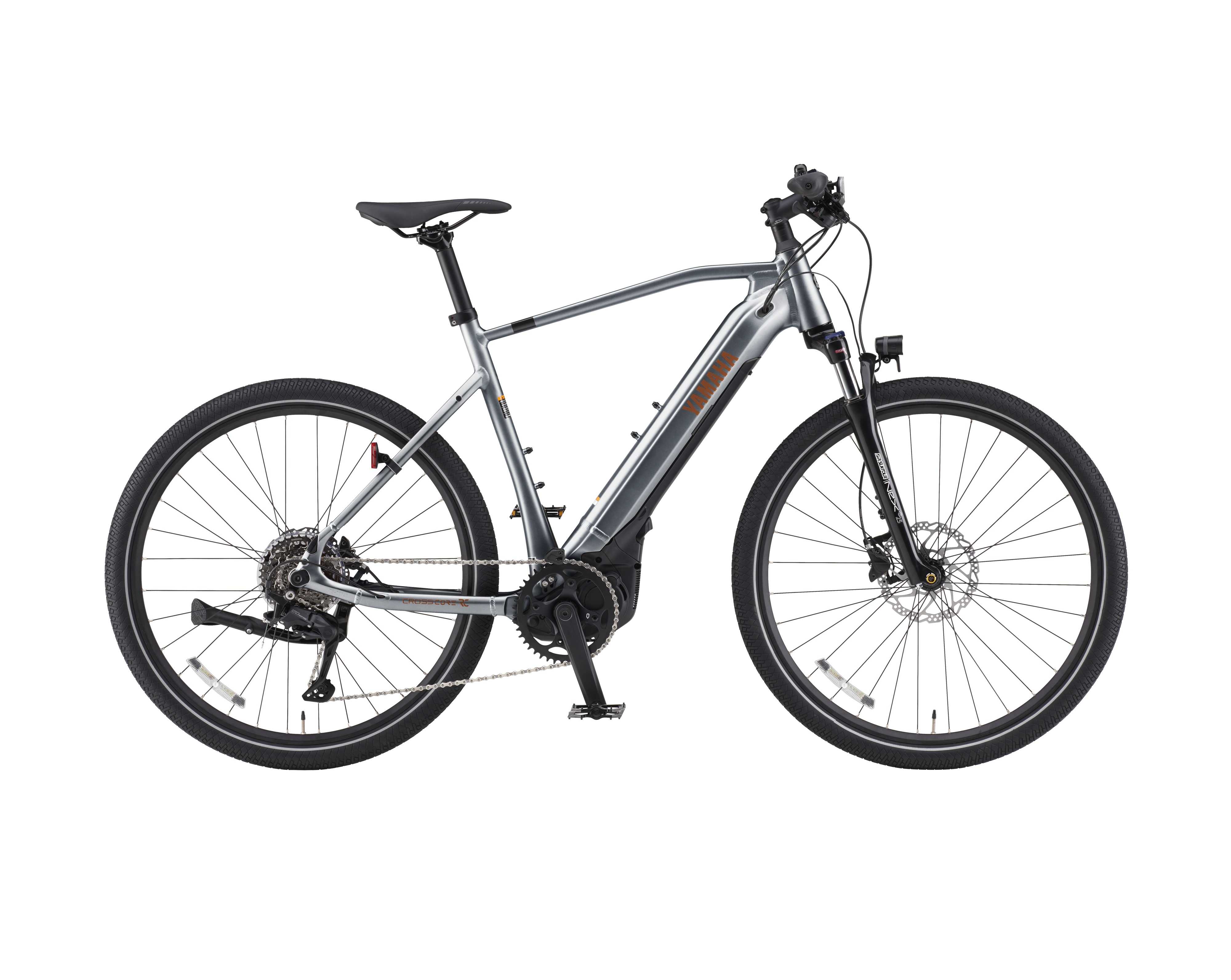 クリスマス限定価格　電動アシストマウンテンバイク　電動自転車スポーツ ヤマハ 24CROSSCORERC_L 27.5型 マットブロンズ 電動アシスト