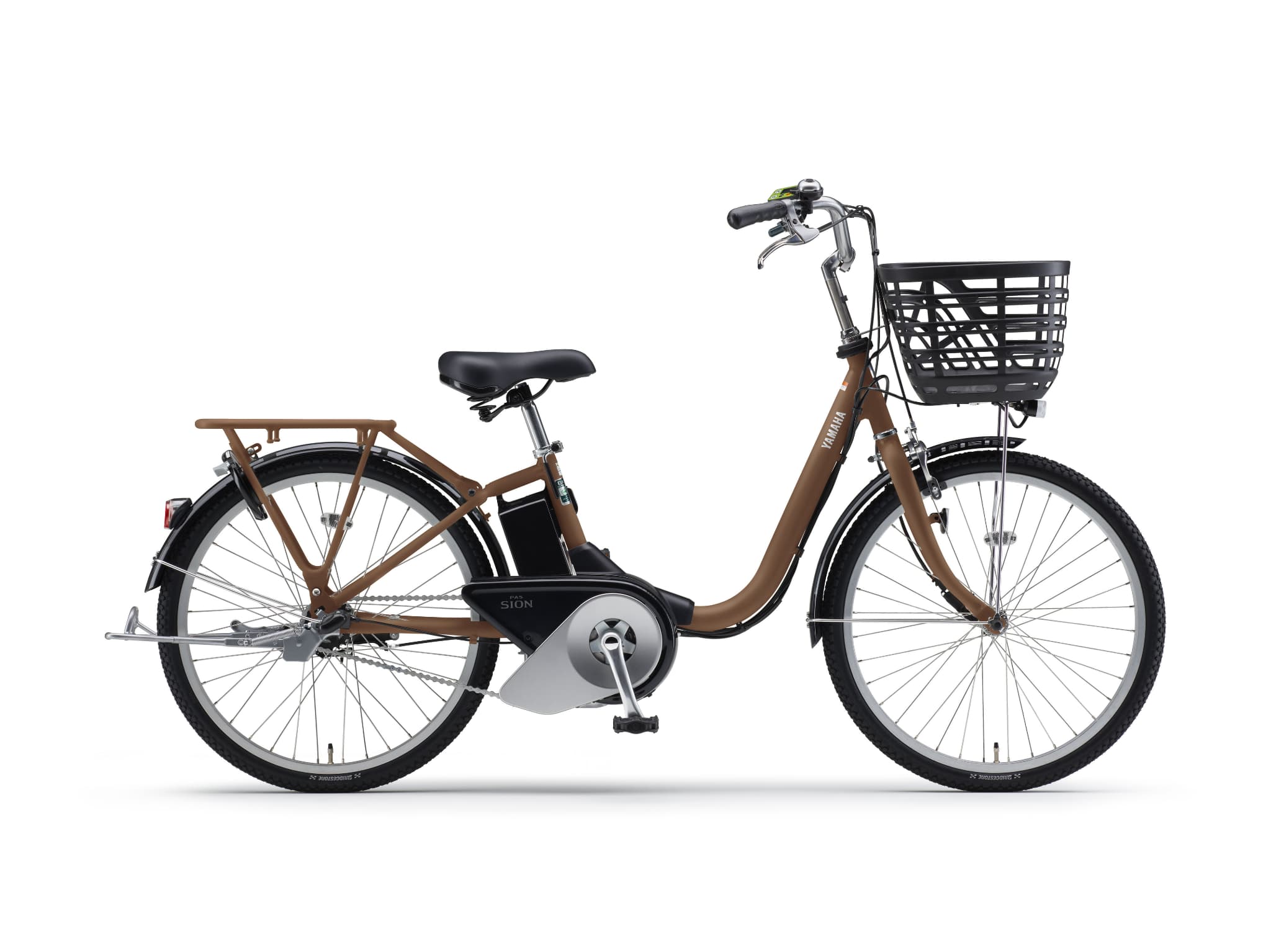 2025年式 oublon ebike 電動アシスト自転車 6.0Ahバッテリー ヤマハ 25 SION-U 24型 グロススモークイエロー 電動アシスト | 【公式