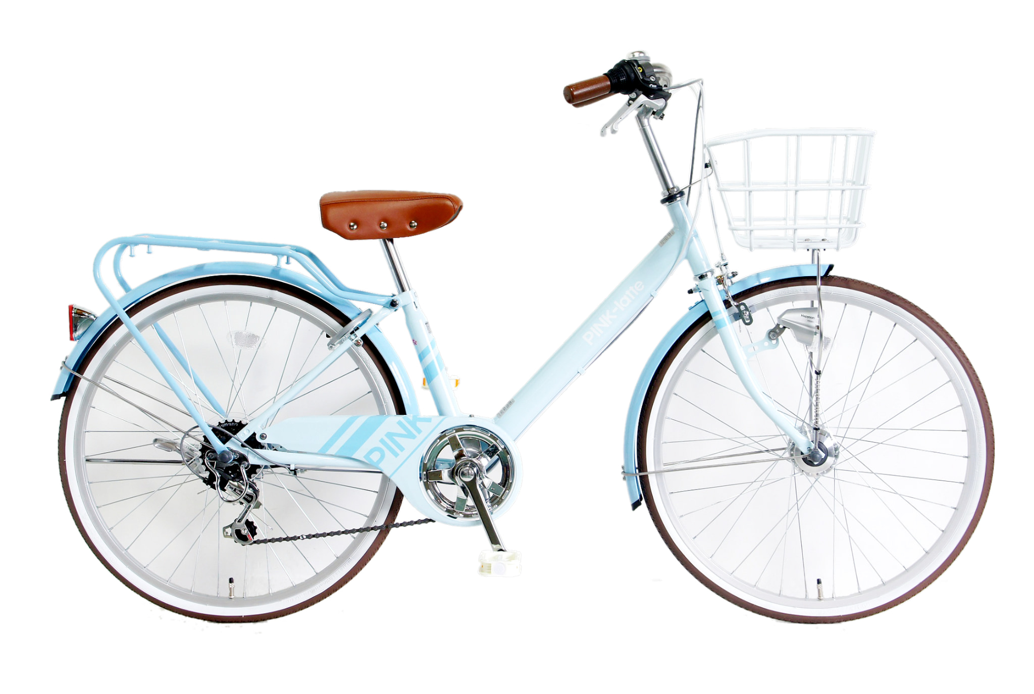 PINK latte ピンクラテ 24型 Lパープル 外装6段 LEDオートライト