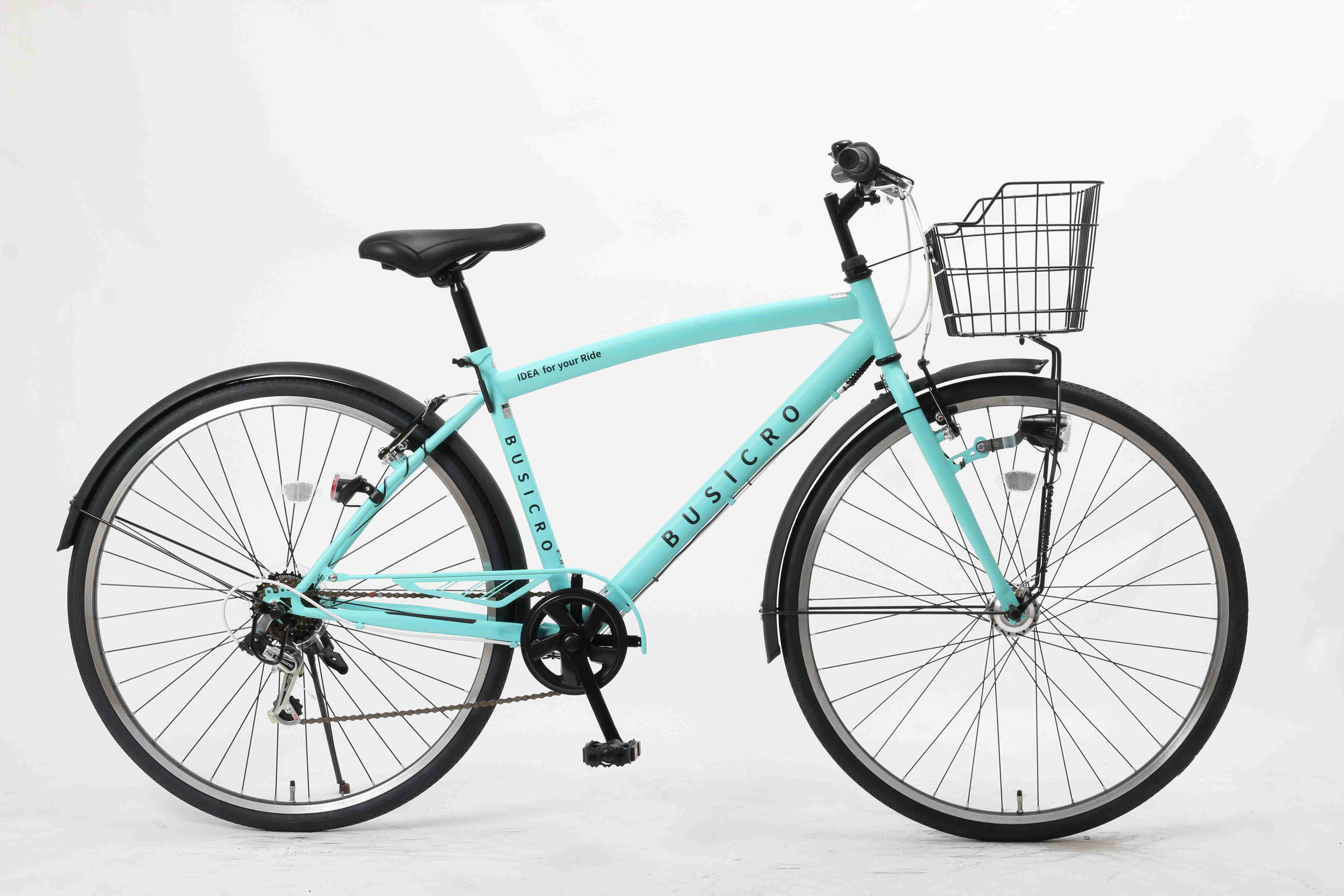 トレーディア BUSICRO(ビジクロ) 27型 マットホワイト 外装6段 前後