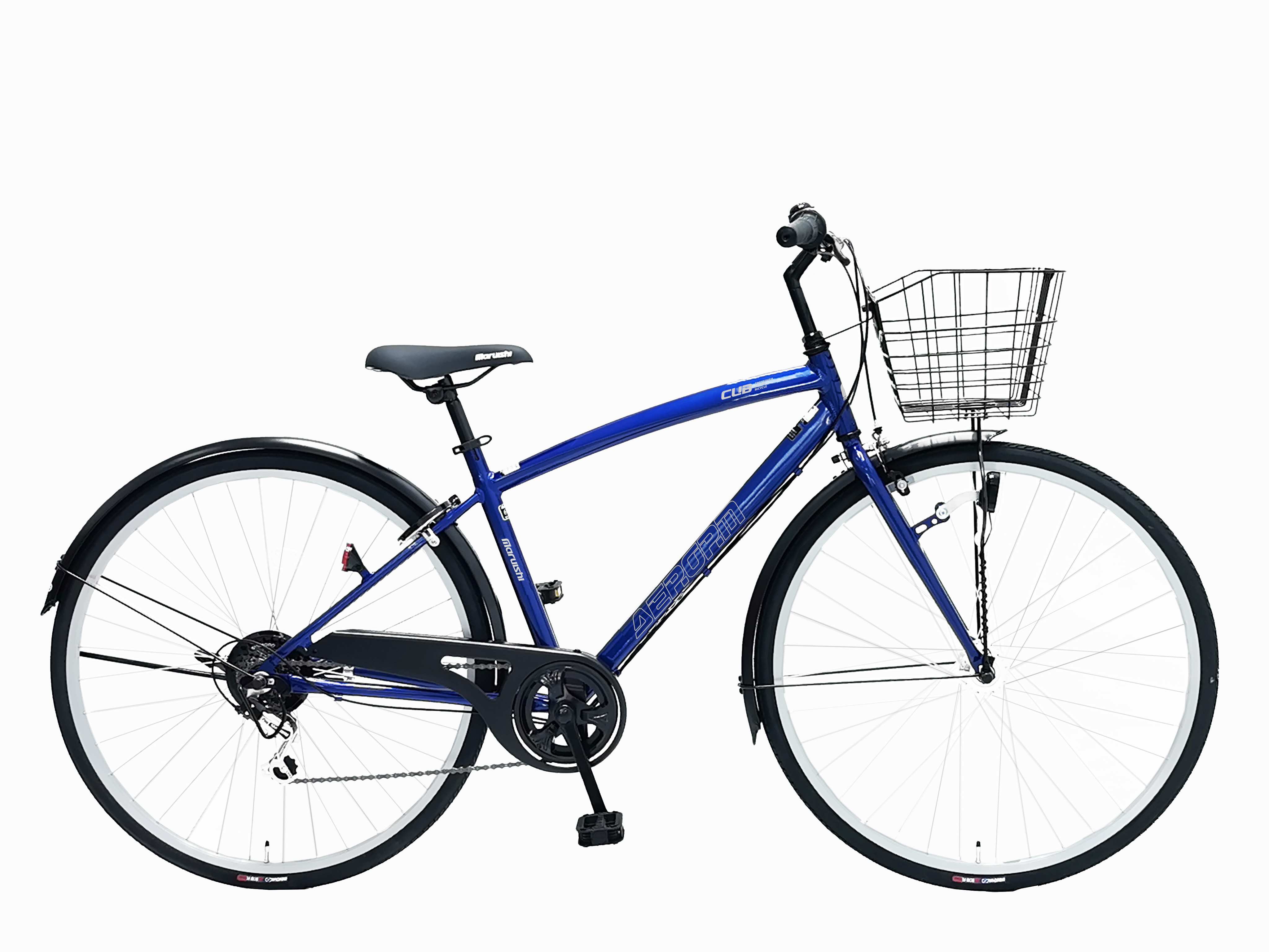 丸石 エアローム 27型 マットブラック 外装6段 LEDオートライト シティ