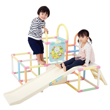 野中製作所 ワンワンとぽぅぽおりたたみロングスロープジム