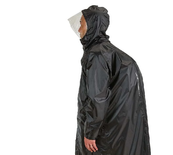 サギサカ 新リュックが背負えるレインコート フリーサイズ