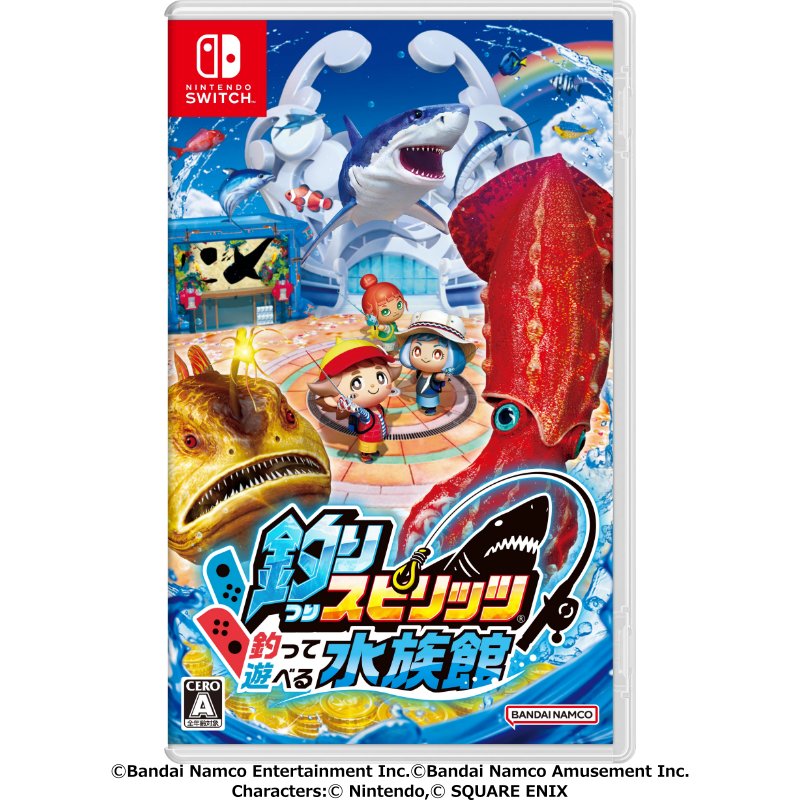 マリオU　カービィ　釣りスピ　太鼓の達人　４枚セット 釣りスピリッツ 釣って遊べる水族館 | 【公式】イオン九州オンライン