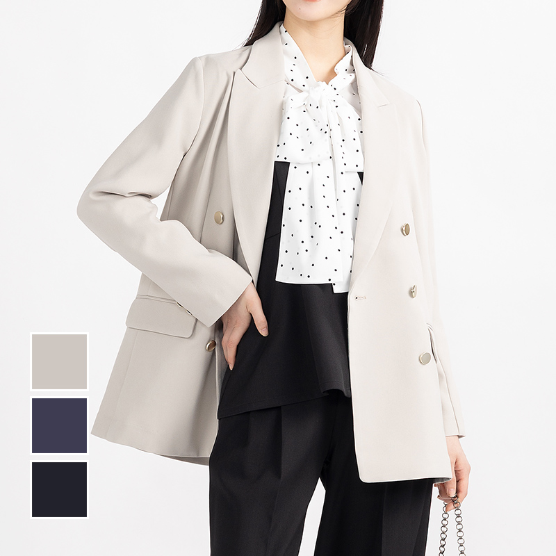 UrbanSmart ダブルジャケット ネイビー LL【1週間～10日後のお渡し