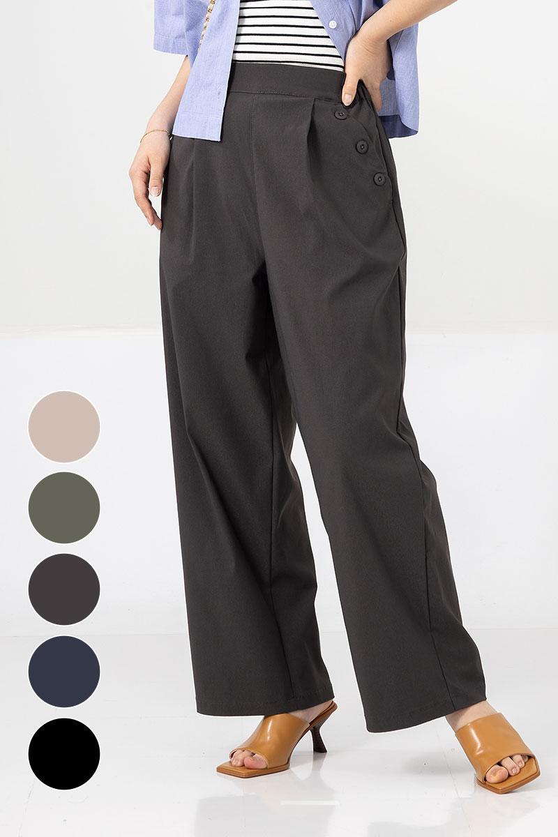 新品 MARELLA マレーラ コットンストレッチ パンツ 44 SALE】Side Line Sheer Pants