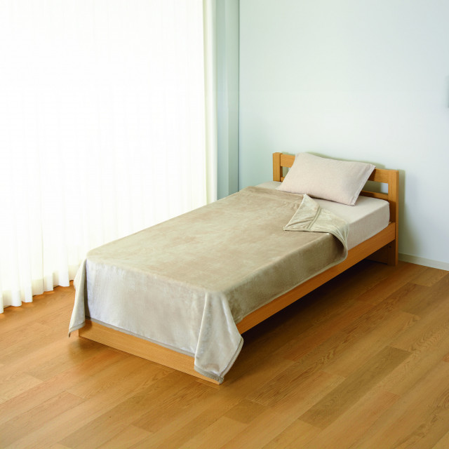 ムートンシーツ　フリース ベッドパッド ベージュ ムートンシーツ フリース ベッドパッド ベージュ お客様の声(日本製