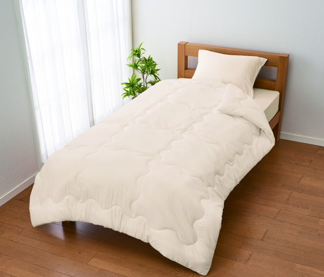 新品　未開封　 COORDY 羽毛掛ふとん シングルロング ホームコーディ カバーなしで使える 温度調整 軽量掛ふとん | イオン