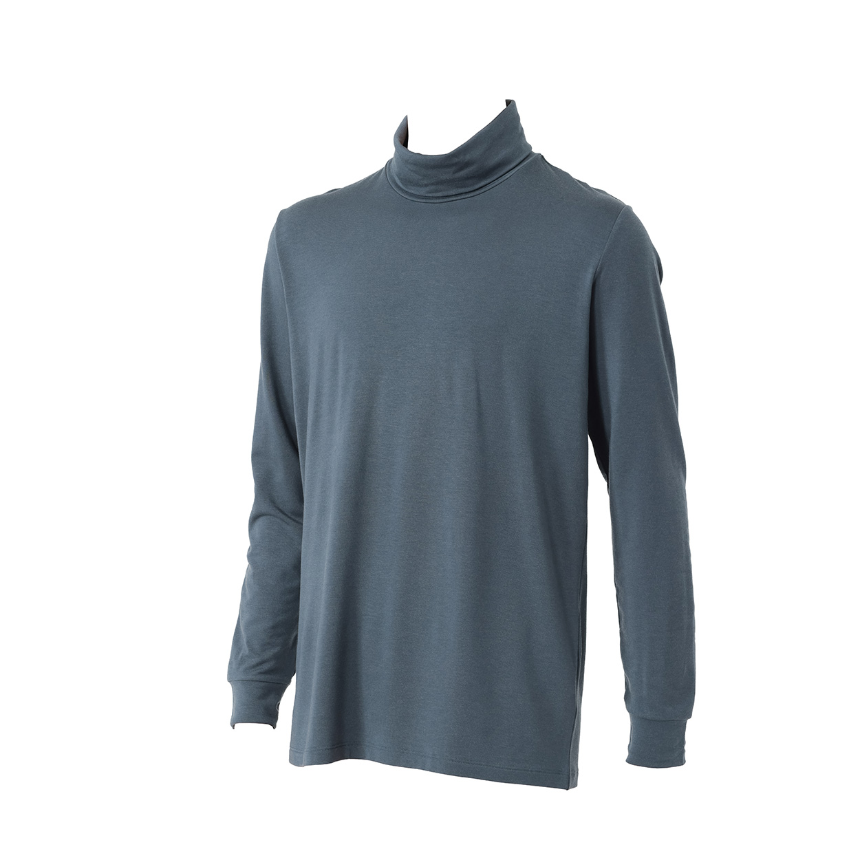 メンズ トップバリュ PEACE FIT WARM厚地 長袖タートルネックシャツ