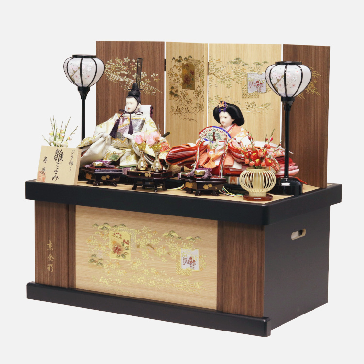 雛人形 収納飾り 寿慶-