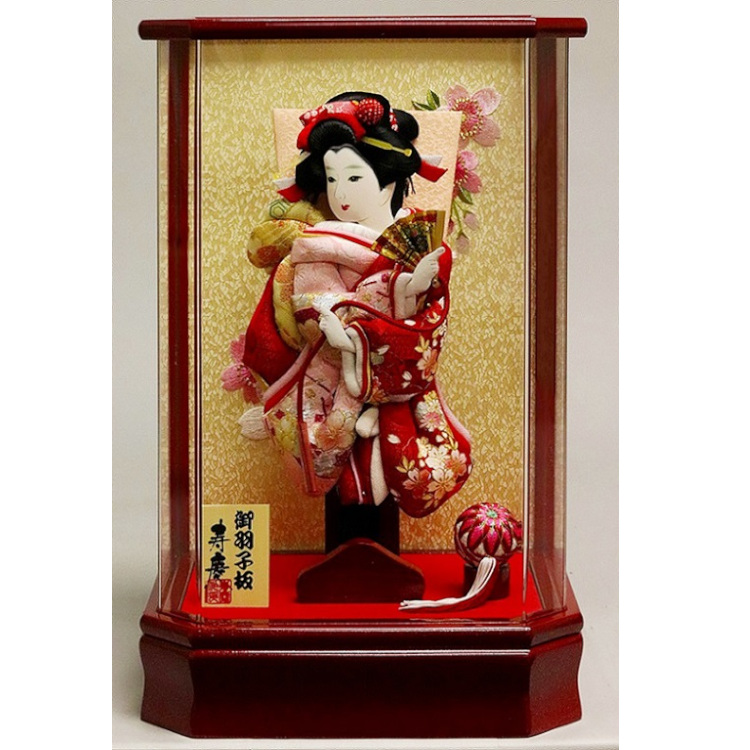 〇 超美品！ 寿慶 五人ケース飾り ひな人形 〇 〇 超美品！ 寿慶 五人ケース飾り ひな人形 〇