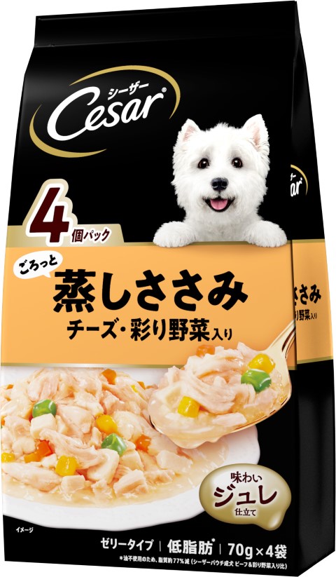 シーザーパウチ ごろっと蒸しささみ 70g×4袋 | 【公式】イオン九州