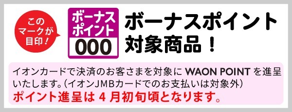 ボーナスポイントについて