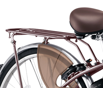 パナソニック 25 ビビ・L 24型 チェスナットブラウン 電動アシスト