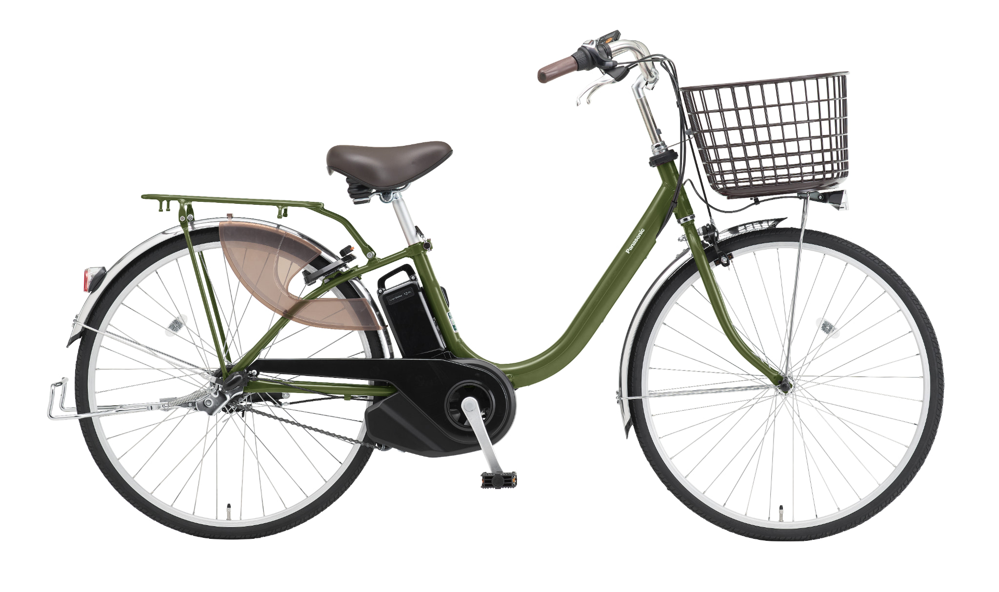 Panasonic 電動アシスト自転車 オリーブグリーン Panasonic 電動アシスト自転車 オリーブグリーン