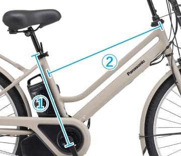 パナソニック 25 ティモ・S 26型 マットピエールグレー 電動アシスト