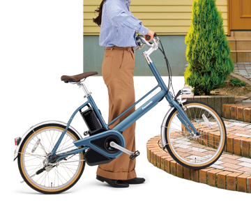 パナソニック 25 プロム 20型 クリスタルホワイト 電動アシスト 小径