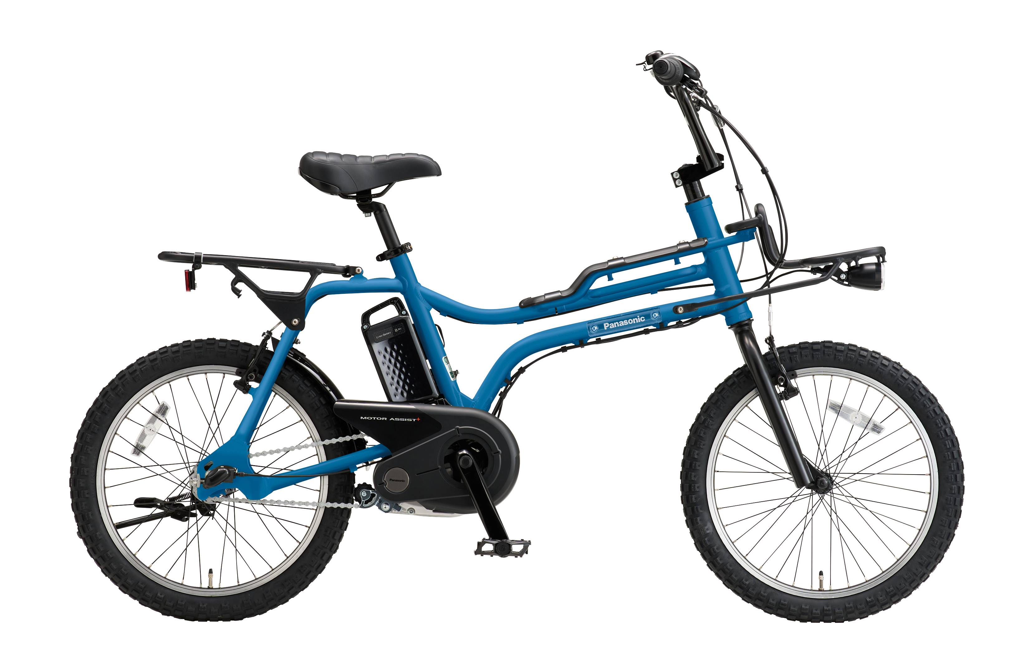 パナソニック 25 EZ 20型 デニムブルーXブラック 電動アシスト BMX