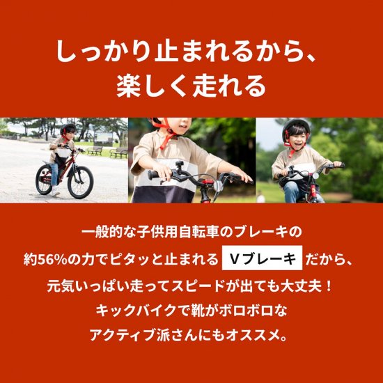 アイデス ディーバイク マスターフィット 14型 レッド キッズ