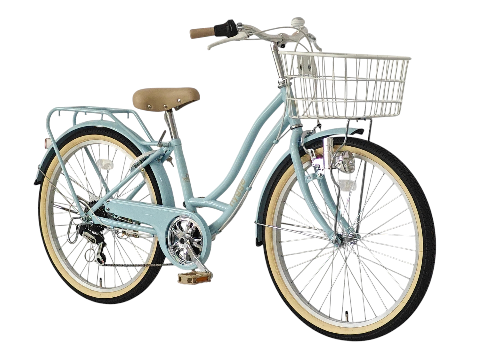 hygge（ヒュッゲ） レットT(Let T) 24型 マットブルー 子供車