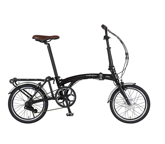 HARRY QUINN PORTABLE E-BIKE(AL-FDB160E) 16型 ブラック 電動アシスト