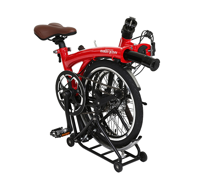 HARRY QUINN 折りたたみ自転車 ブラック ハリークイン HARRY QUINN PORTABLE E-BIKE AL-FDB160E 16型 ブラック