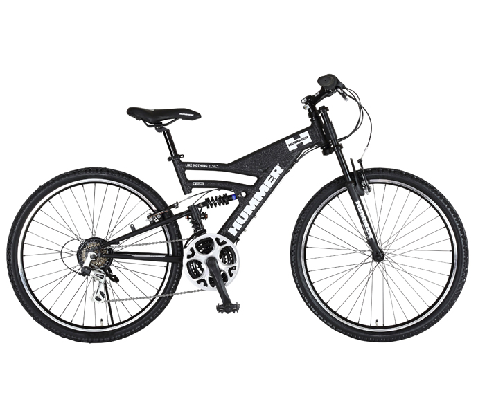 HUMMER DH2618-E 26型 Wブラック マウンテンバイク | 【公式 HUMMER DH2618-E 26型 Wブラック マウンテンバイク | 【公式