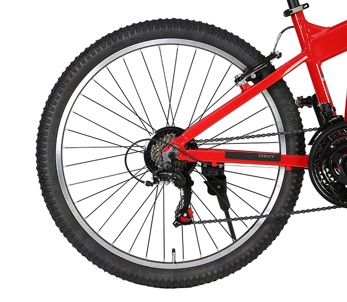 CHEVROLET AL-MTB2621Fsus 26型 レッド マウンテンバイク