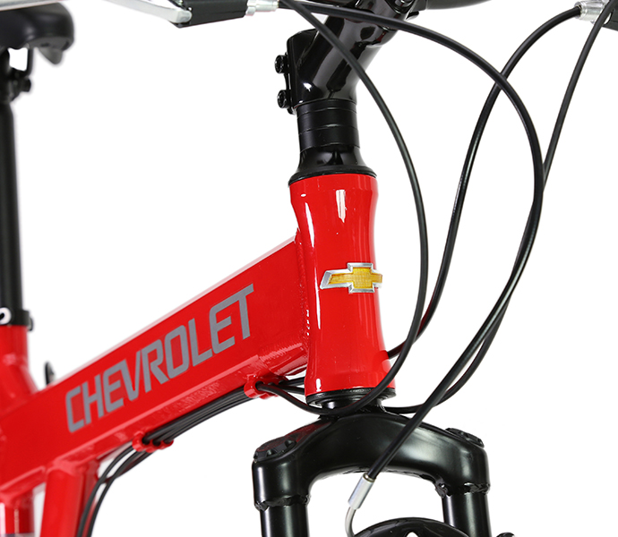 CHEVROLET AL-MTB2621Fsus 26型 レッド マウンテンバイク スポーツ