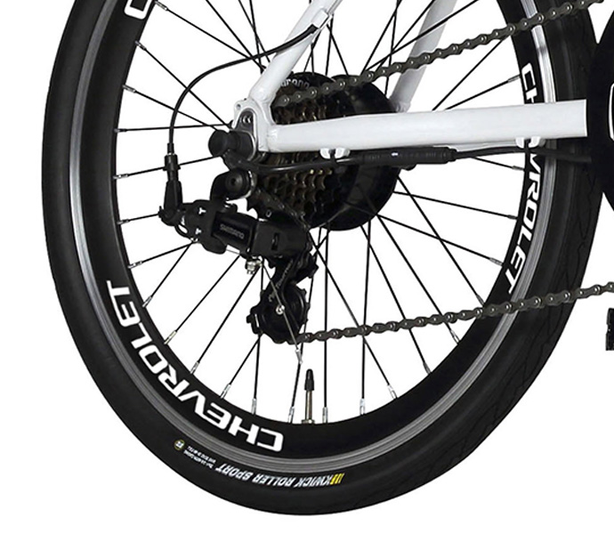 CHEVROLET E-MAGIC207AD 20型 ホワイト 電動アシスト ミニベロ