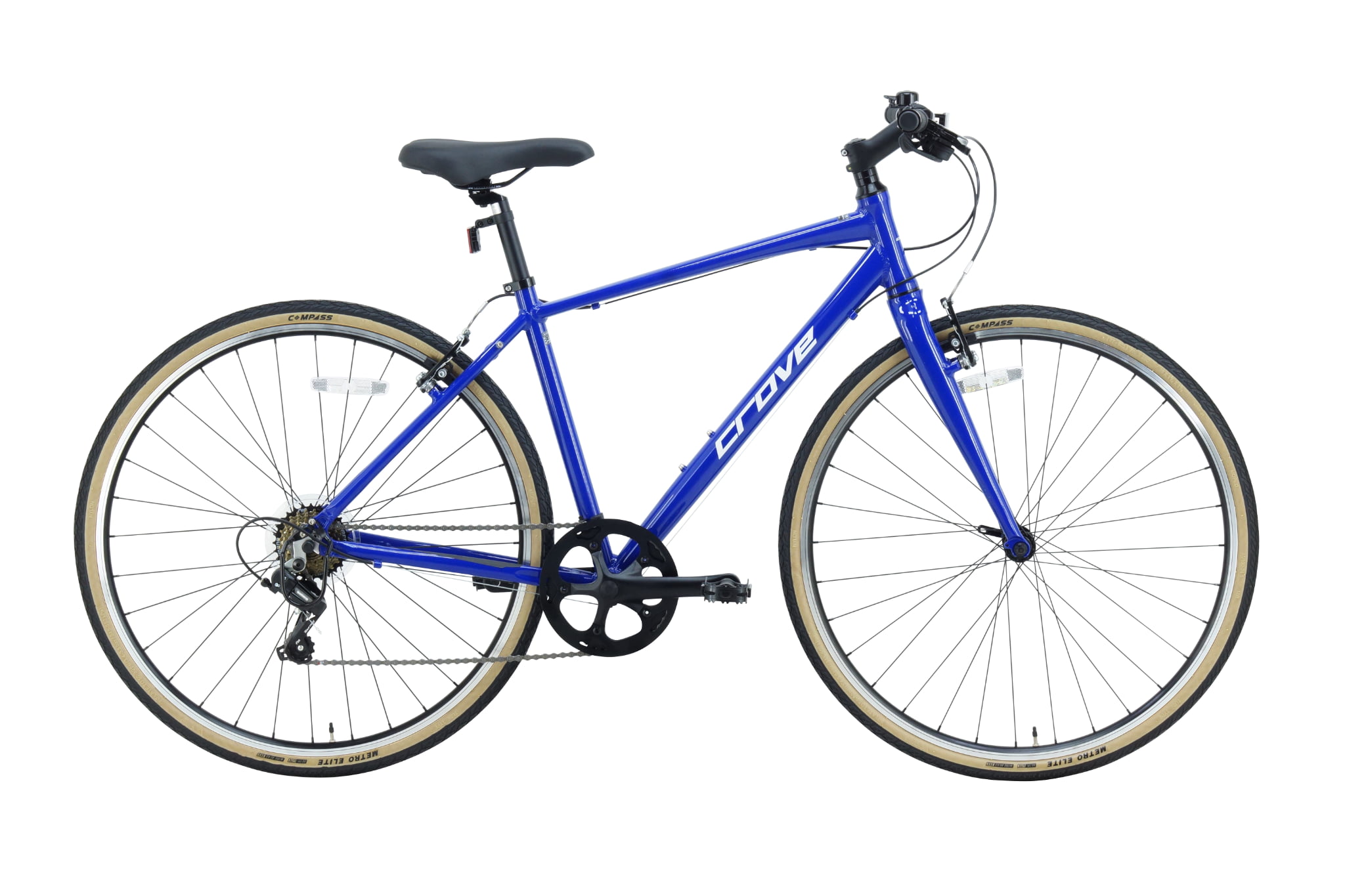 重厚！定価12万 BLUE CROSS ブルークロス 牛革 ステアハイド 襟付き レザーシングルライダースジャケット/ハーフベルテッド 茶 36/M程度