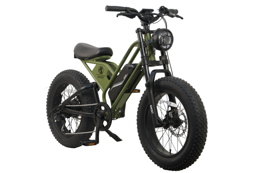 CYCOO GHOST(ゴースト) FATBIKE 20型 マットカーキ 電動アシスト