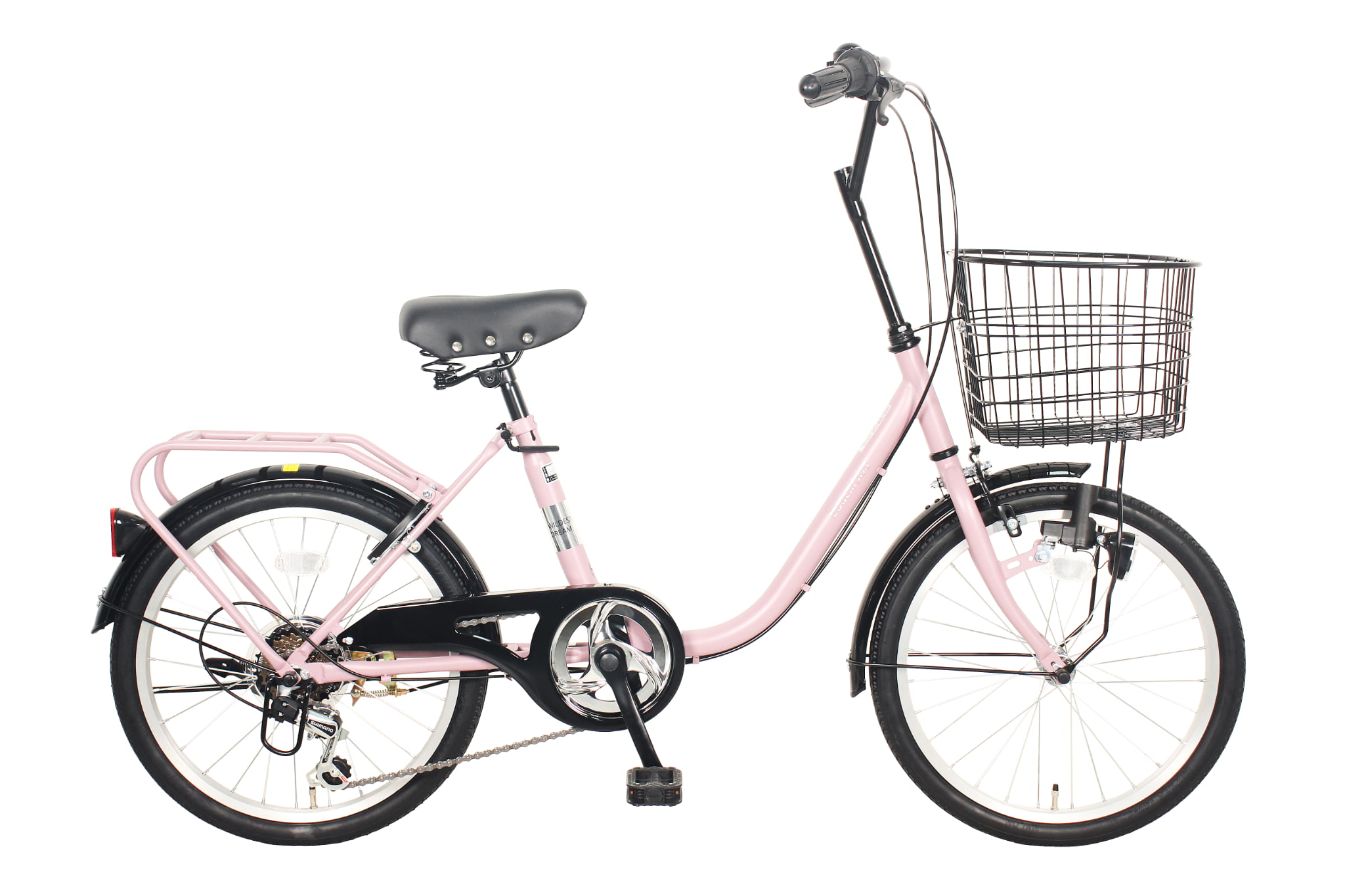 サイモト自転車 ルーシャス-B 20型 マットピンク 小径車 | 【公式